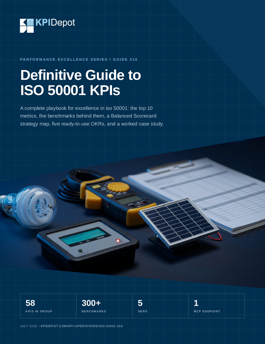 Definitive Guide to ISO 50001 KPIs cover