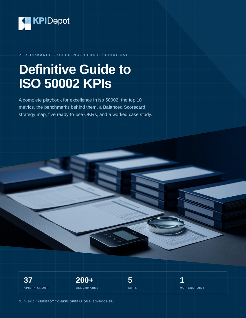 Definitive Guide to ISO 50002 KPIs cover
