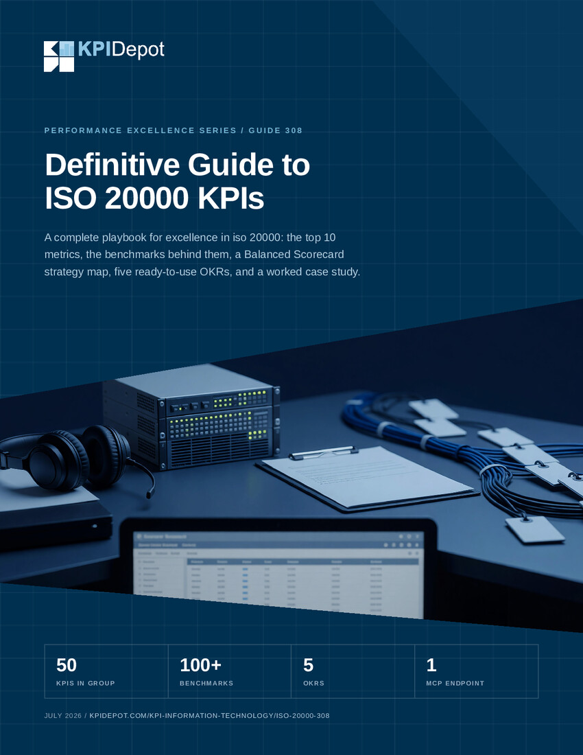 Definitive Guide to ISO 20000 KPIs cover