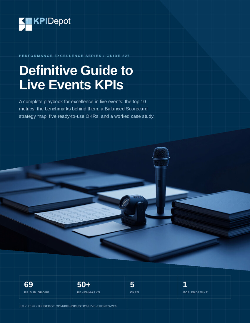 Definitive Guide to Live Events KPIs cover