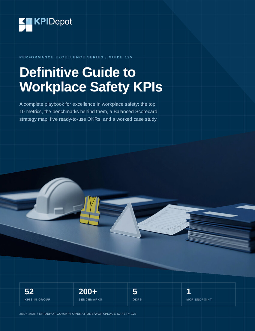 Definitive Guide to Workplace Safety KPIs cover