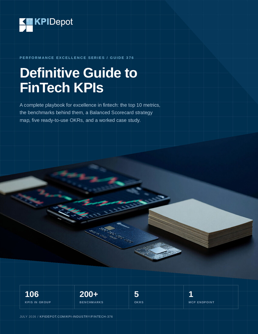 Definitive Guide to FinTech KPIs cover
