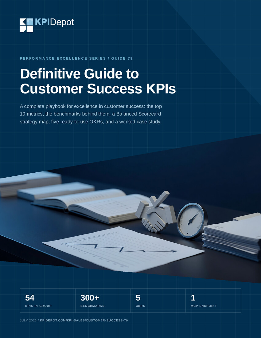 Definitive Guide to Customer Success KPIs cover