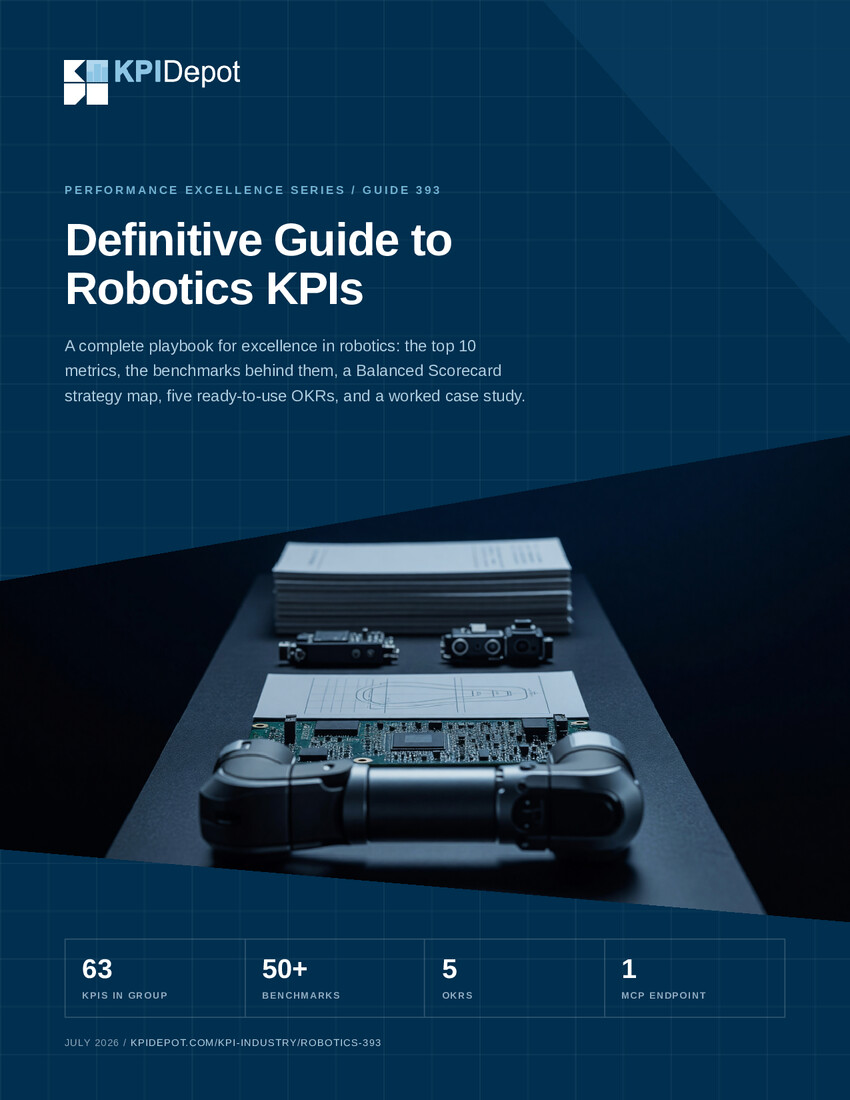 Definitive Guide to Robotics KPIs cover