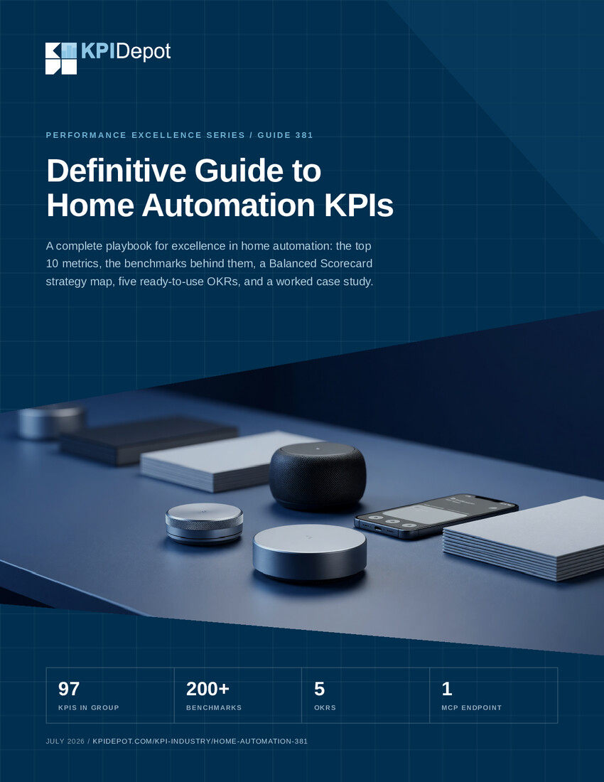 Definitive Guide to Home Automation KPIs cover