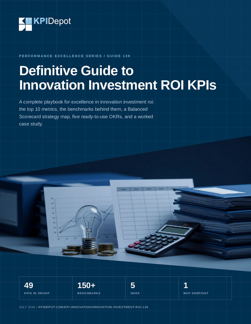 Definitive Guide to Innovation Investment ROI KPIs cover