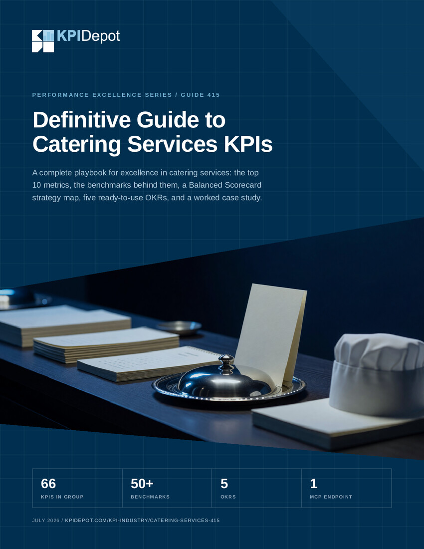 Definitive Guide to Catering Services KPIs cover