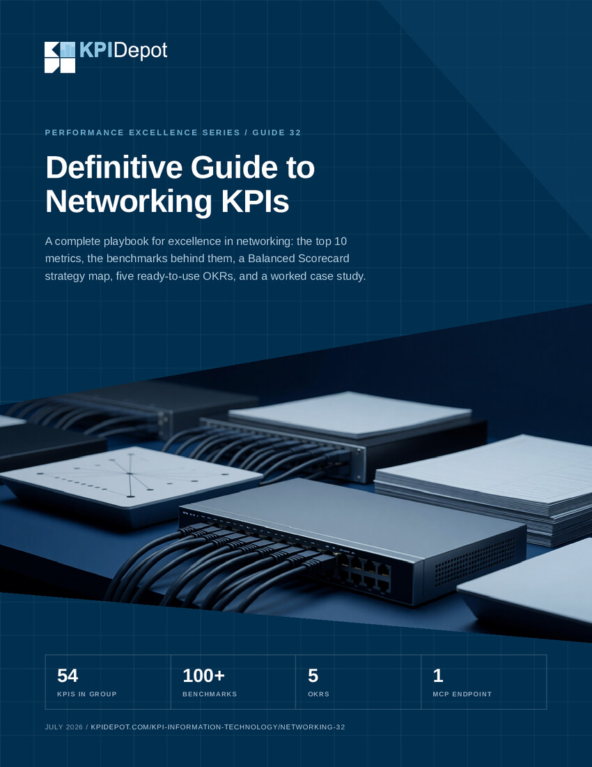 Definitive Guide to Networking KPIs cover