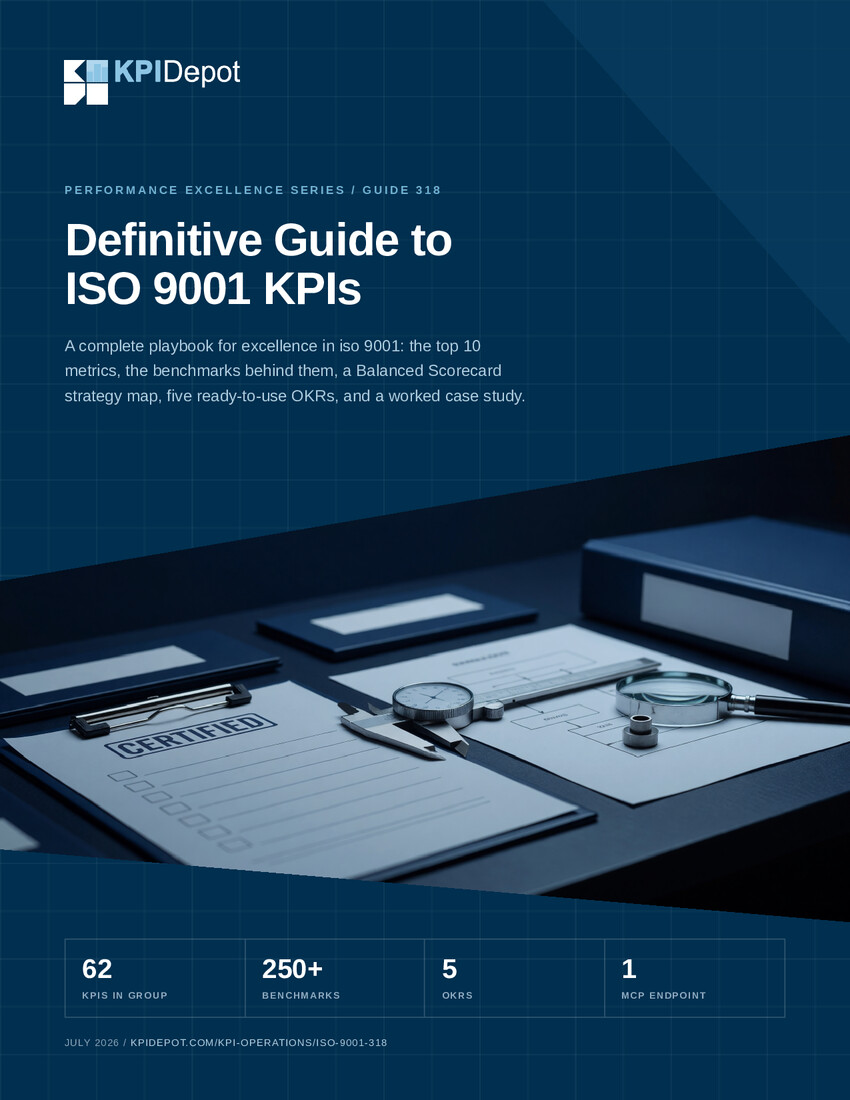 Definitive Guide to ISO 9001 KPIs cover