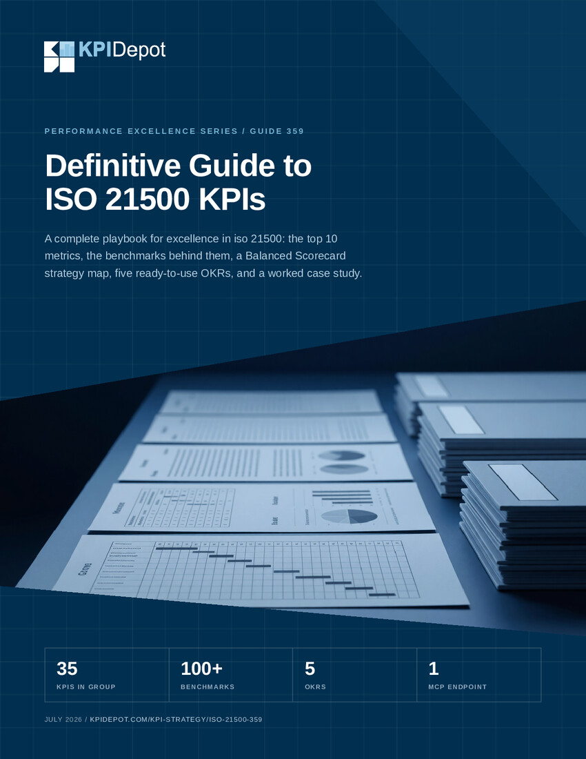Definitive Guide to ISO 21500 KPIs cover