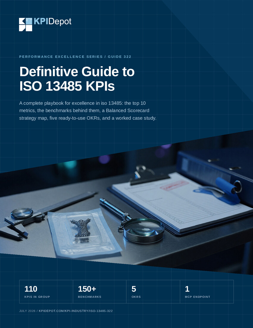 Definitive Guide to ISO 13485 KPIs cover