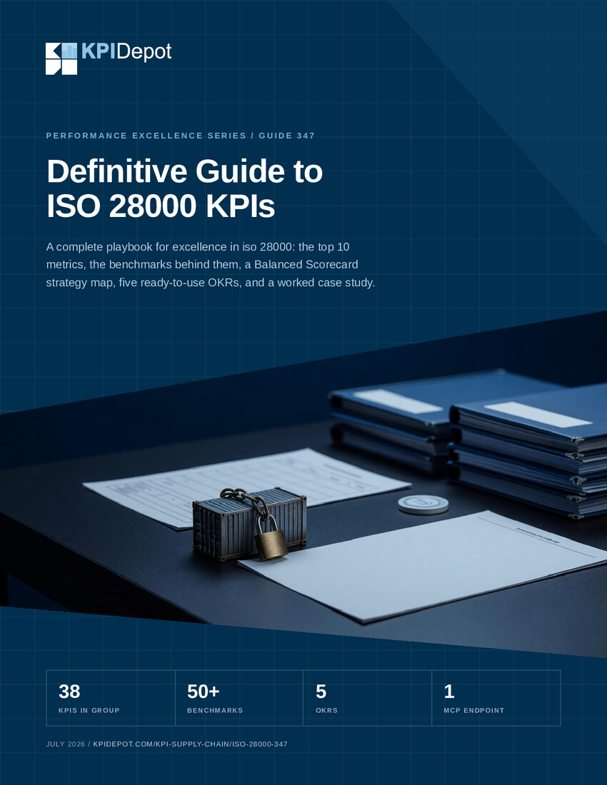 Definitive Guide to ISO 28000 KPIs cover