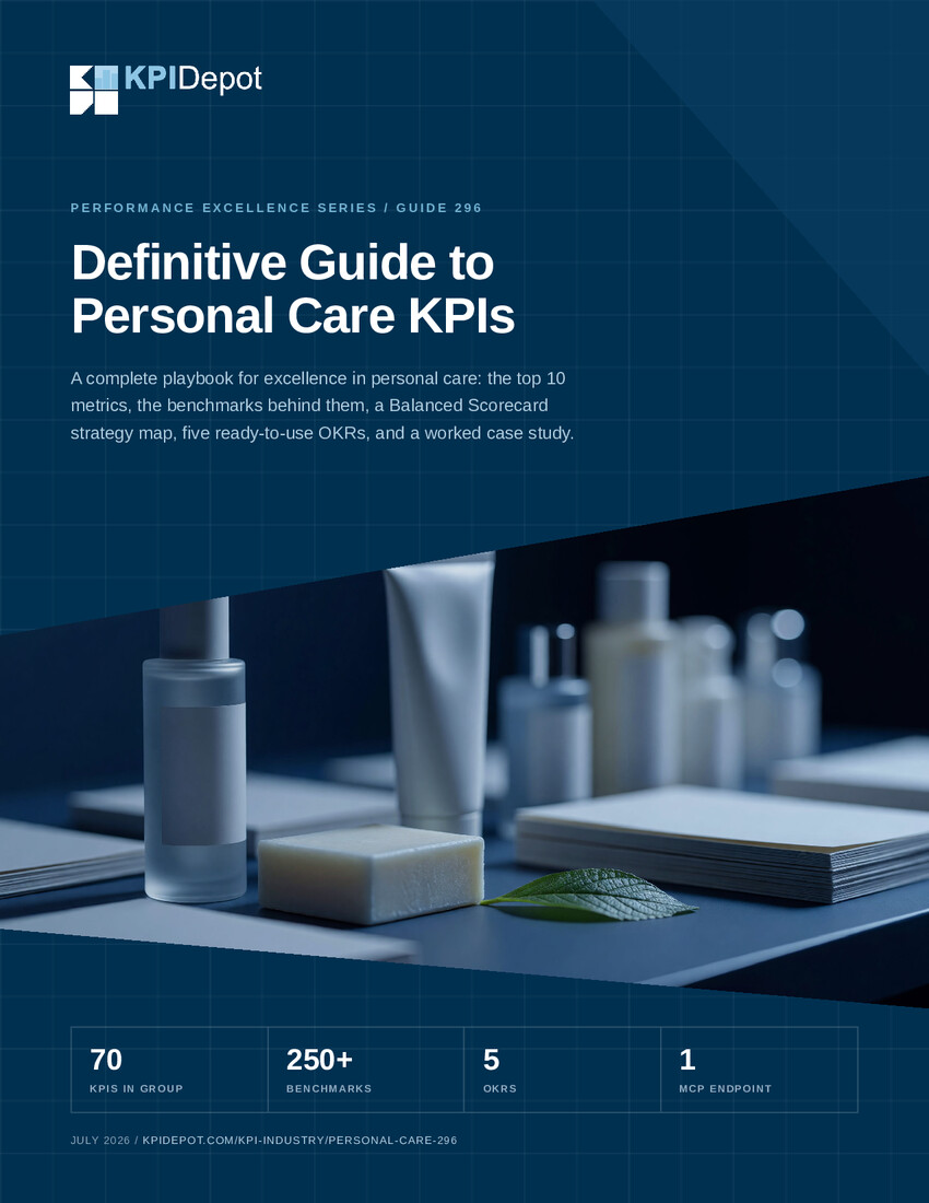 Definitive Guide to Personal Care KPIs cover