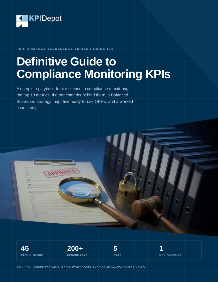 Definitive Guide to Compliance Monitoring KPIs cover