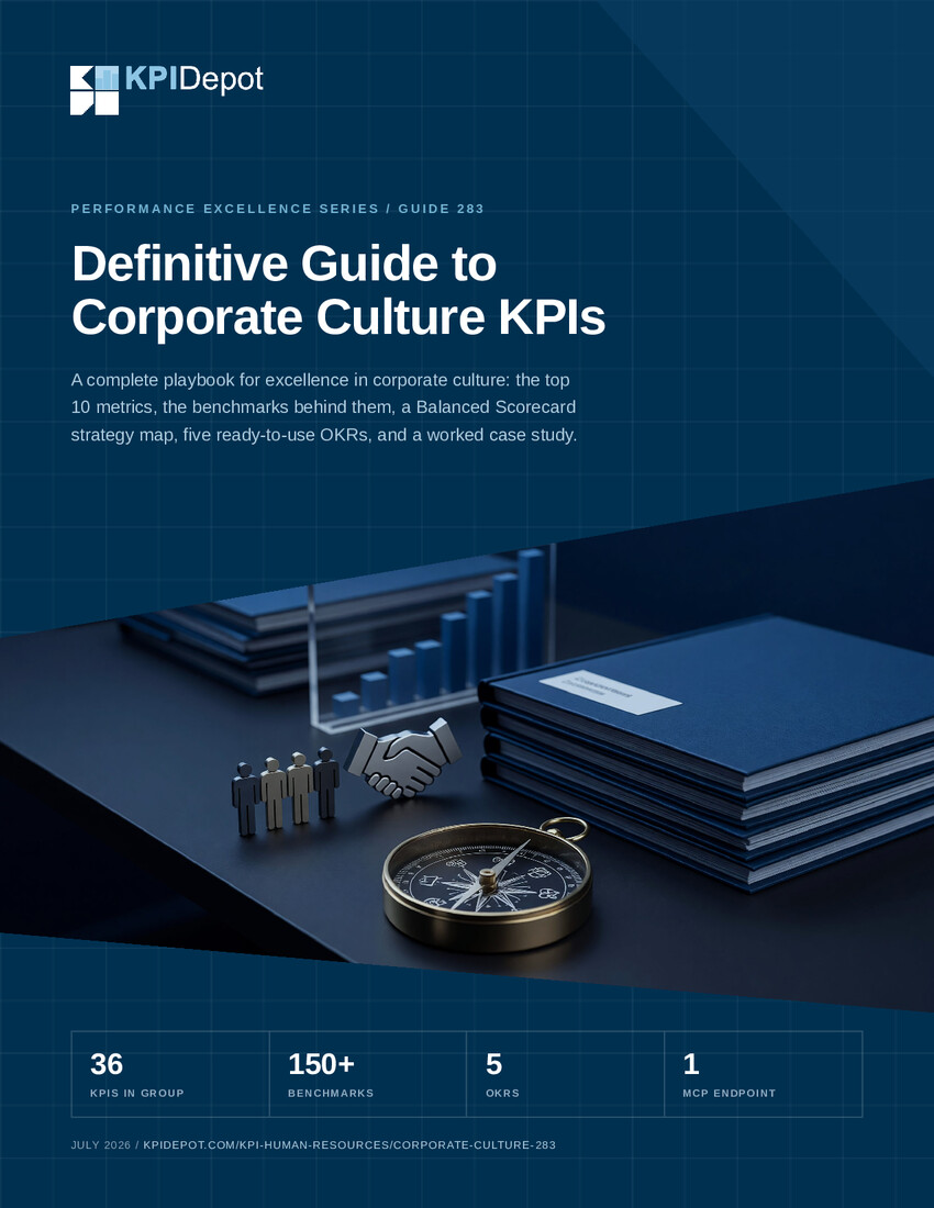 Definitive Guide to Corporate Culture KPIs cover