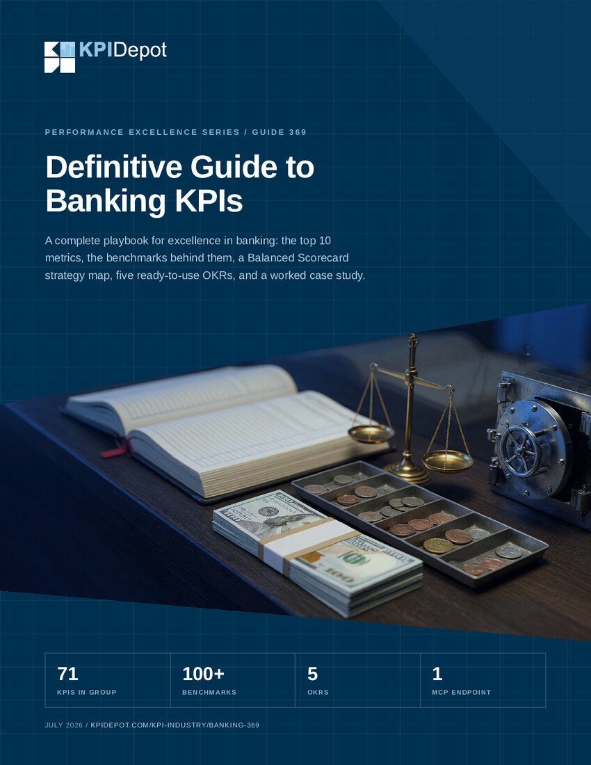 Definitive Guide to Banking KPIs cover