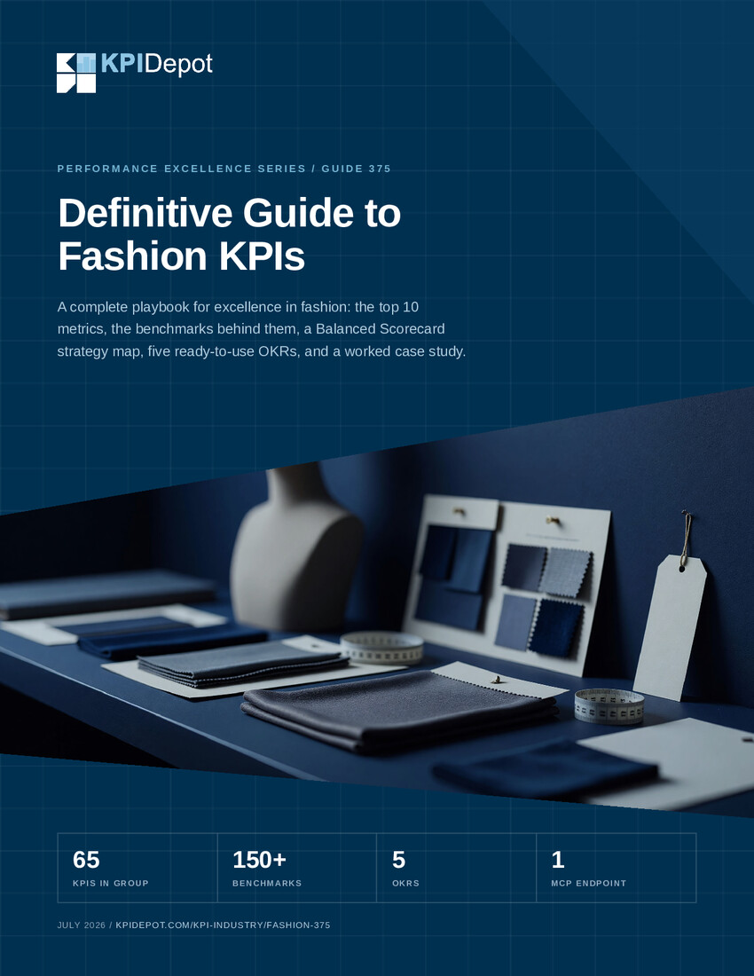 Definitive Guide to Fashion KPIs cover