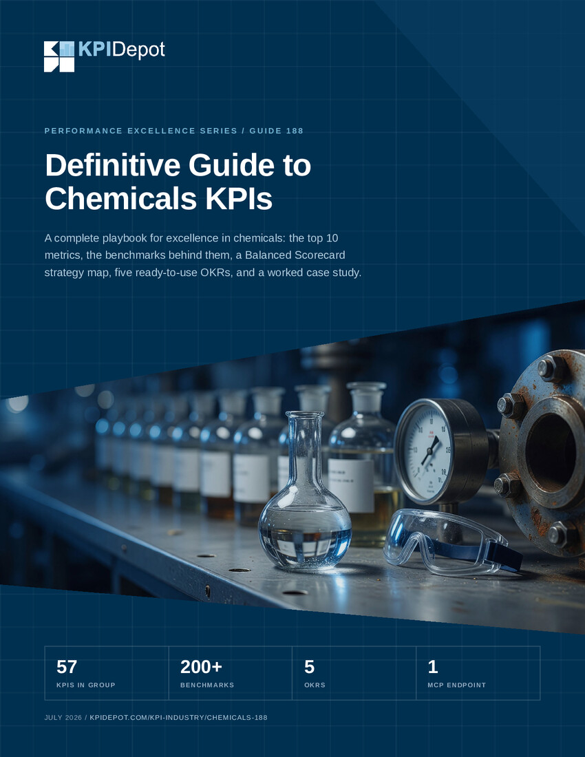 Definitive Guide to Chemicals KPIs cover