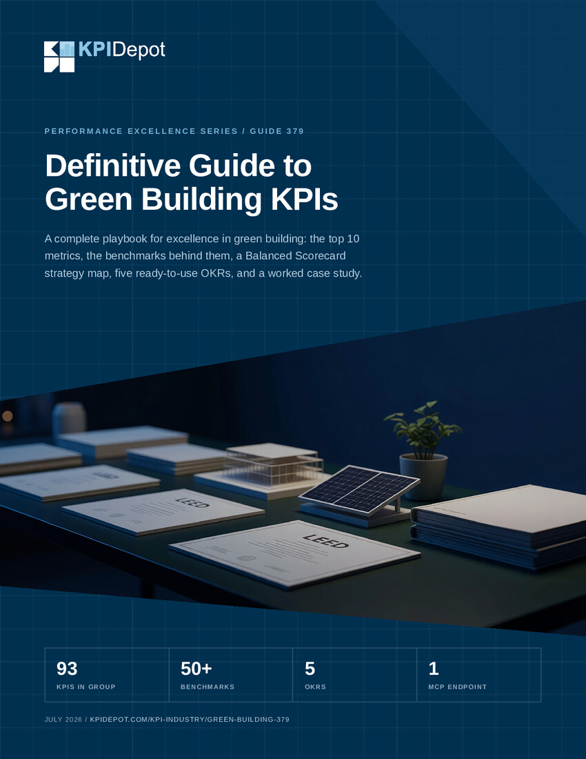 Definitive Guide to Green Building KPIs cover