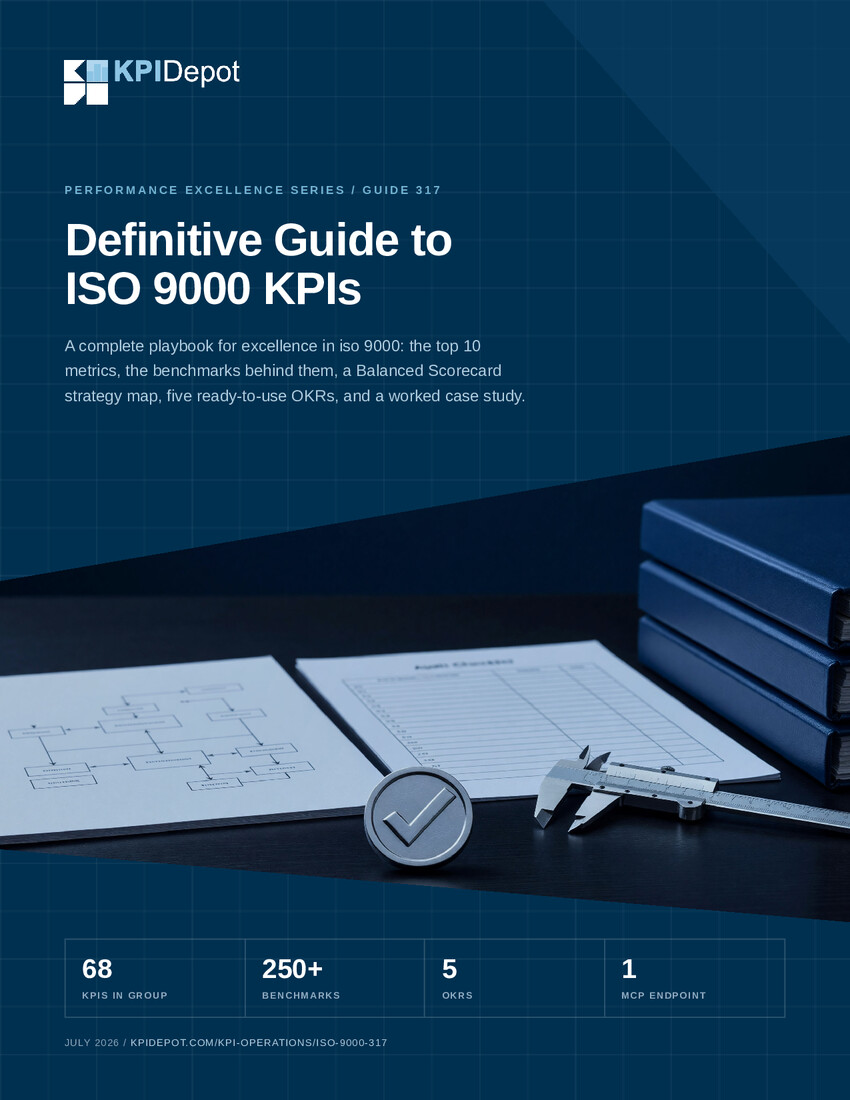 Definitive Guide to ISO 9000 KPIs cover