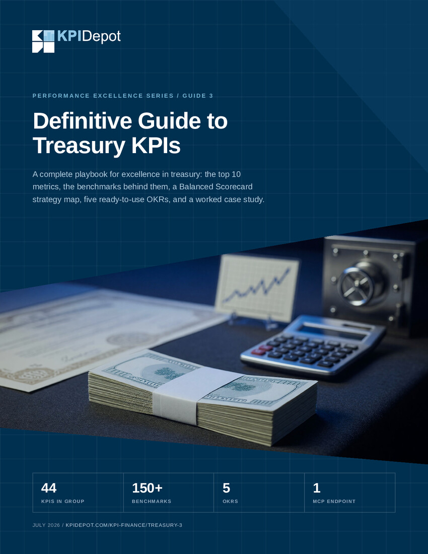 Definitive Guide to Treasury KPIs cover