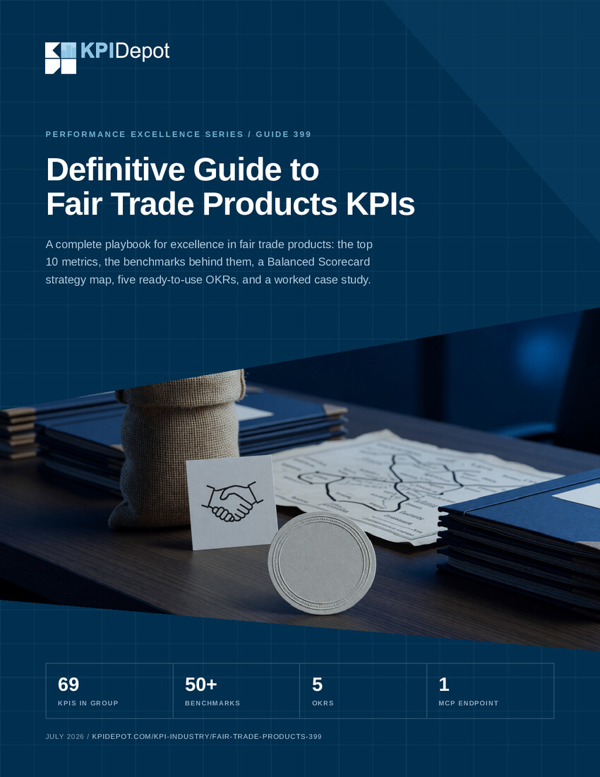 Definitive Guide to Fair Trade Products KPIs cover