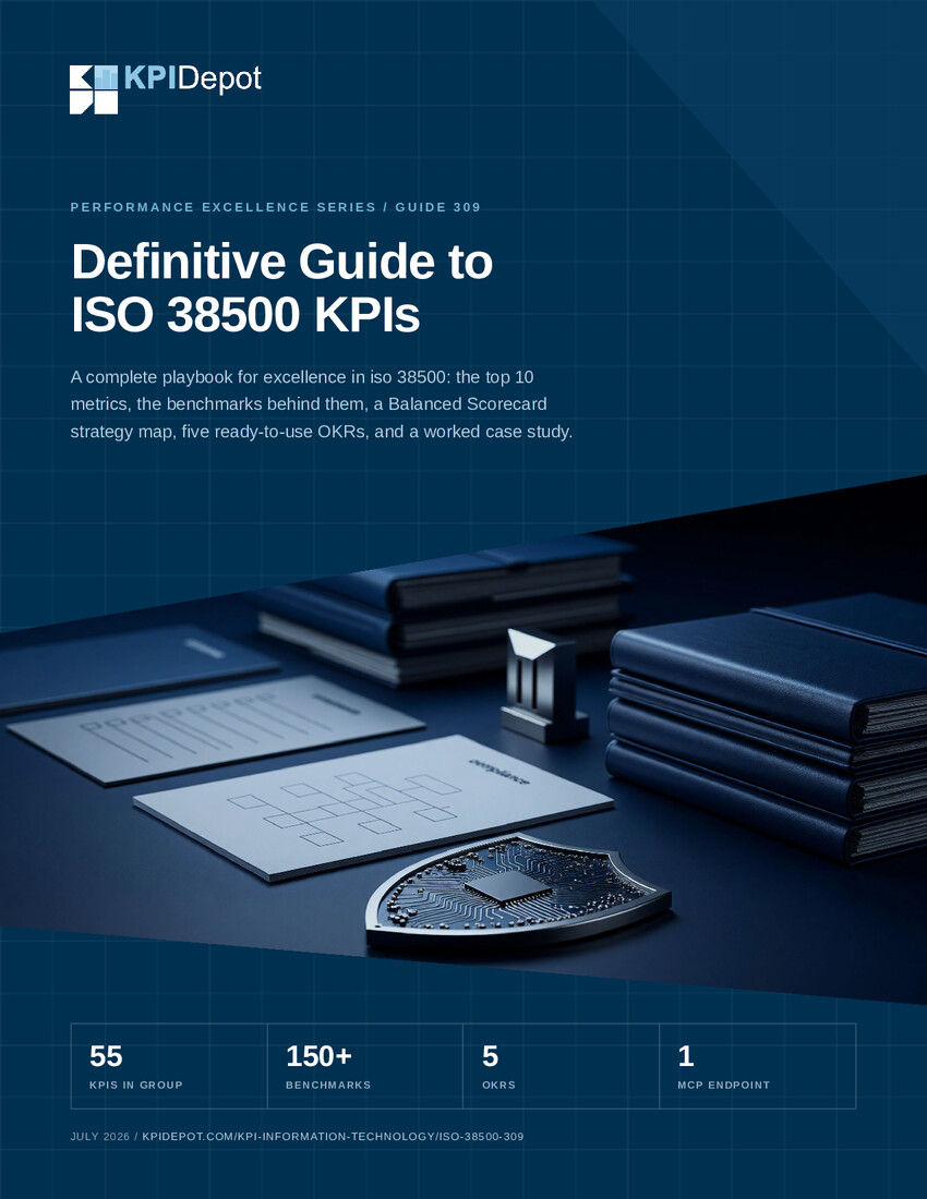 Definitive Guide to ISO 38500 KPIs cover