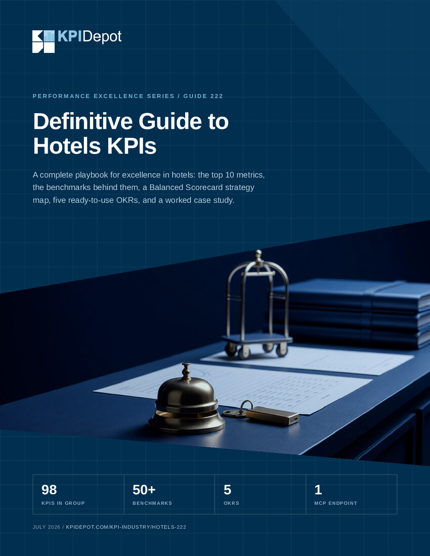Definitive Guide to Hotels KPIs cover