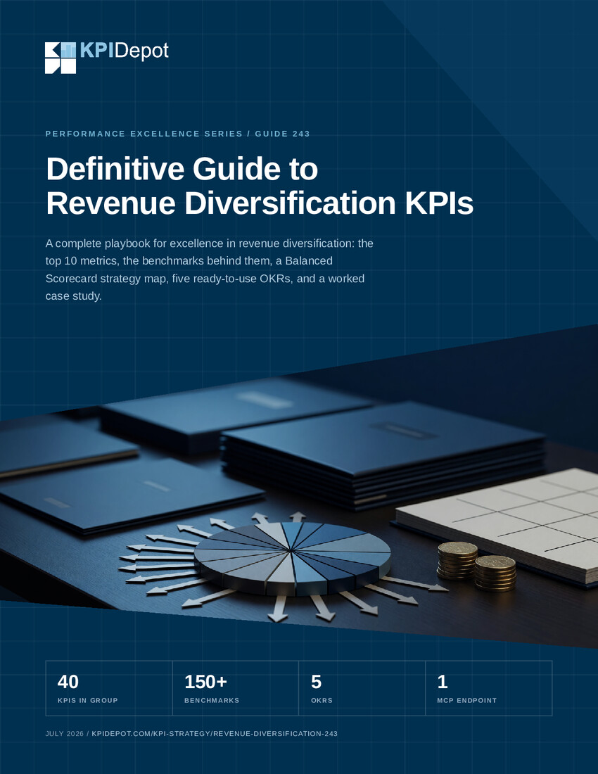 Definitive Guide to Revenue Diversification KPIs cover