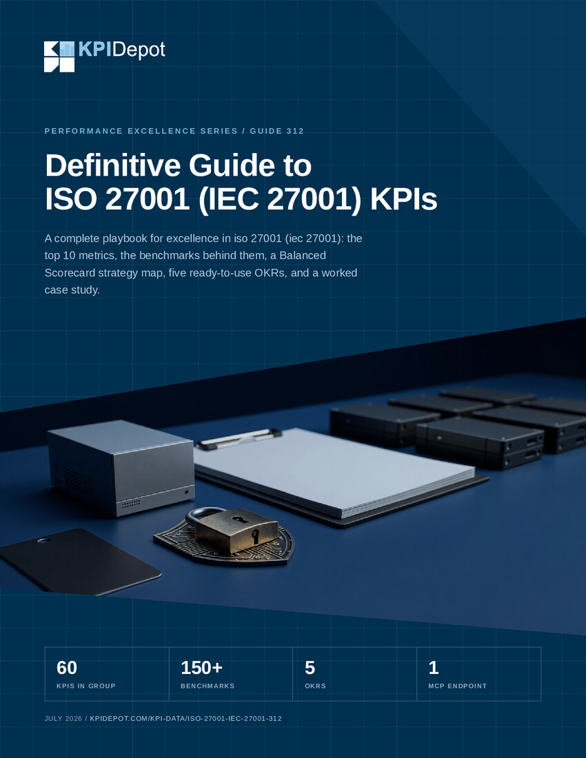 Definitive Guide to ISO 27001 (IEC 27001) KPIs cover
