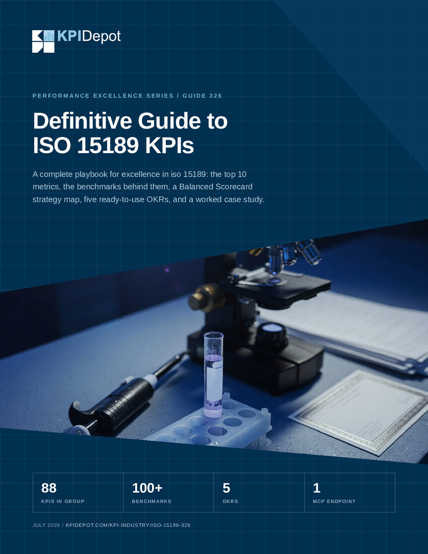 Definitive Guide to ISO 15189 KPIs cover