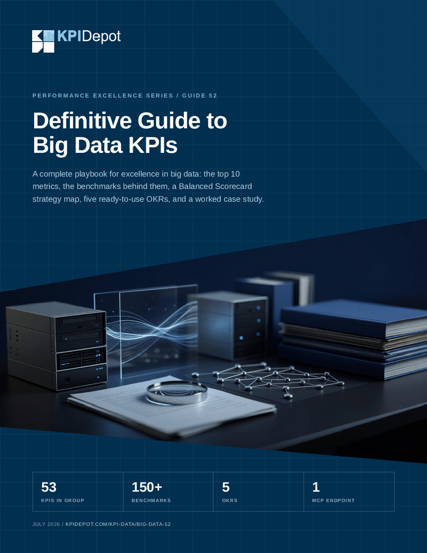 Definitive Guide to Big Data KPIs cover