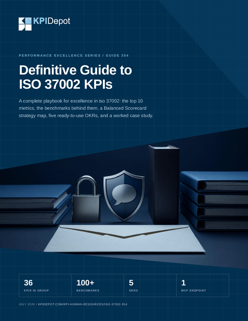 Definitive Guide to ISO 37002 KPIs cover