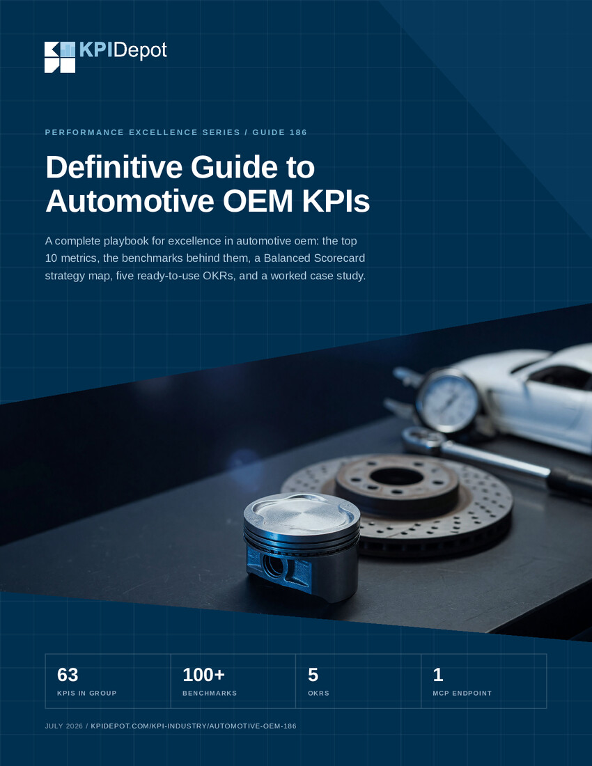 Definitive Guide to Automotive OEM KPIs cover