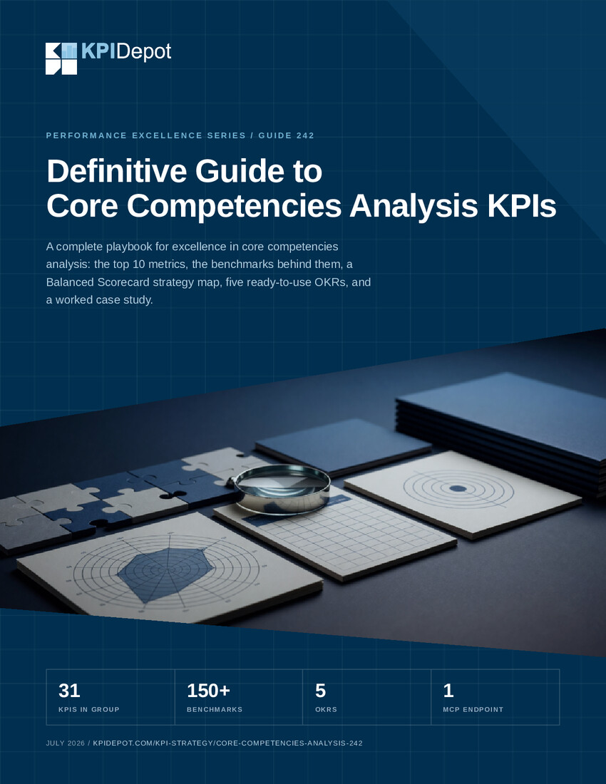 Definitive Guide to Core Competencies Analysis KPIs cover