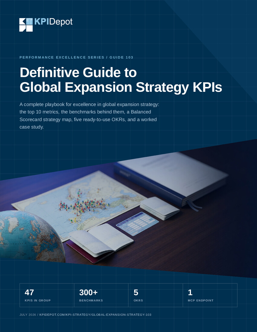 Definitive Guide to Global Expansion Strategy KPIs cover