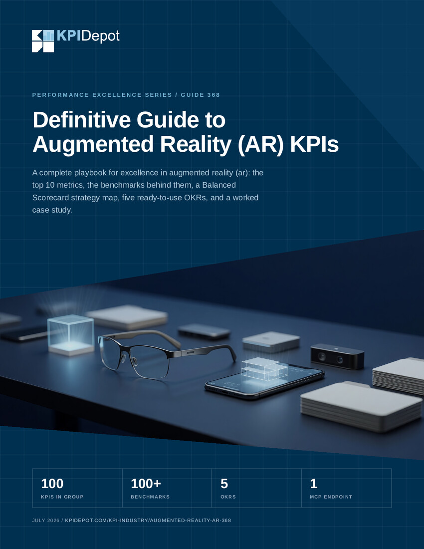 Definitive Guide to Augmented Reality (AR) KPIs cover