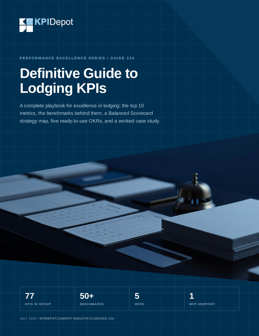 Definitive Guide to Lodging KPIs cover