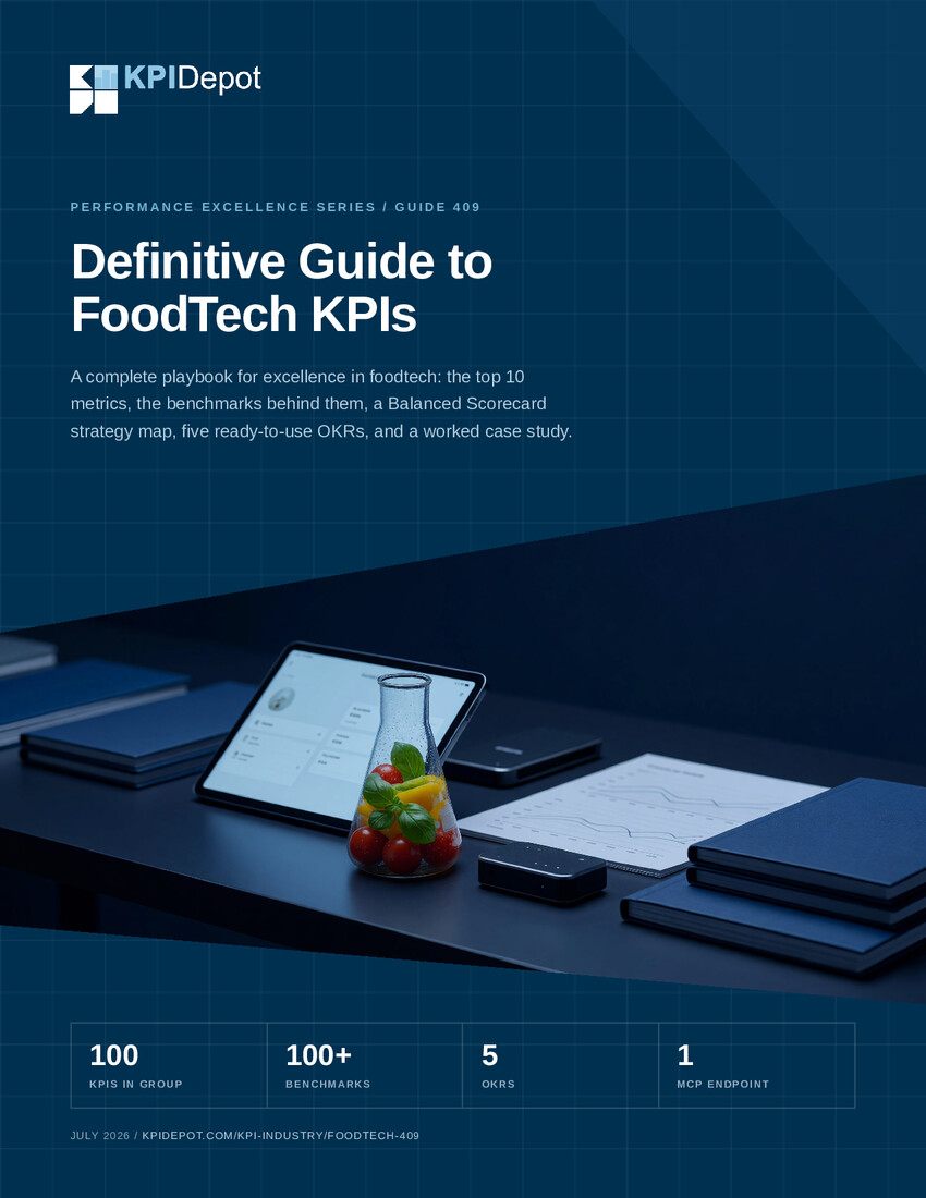 Definitive Guide to FoodTech KPIs cover