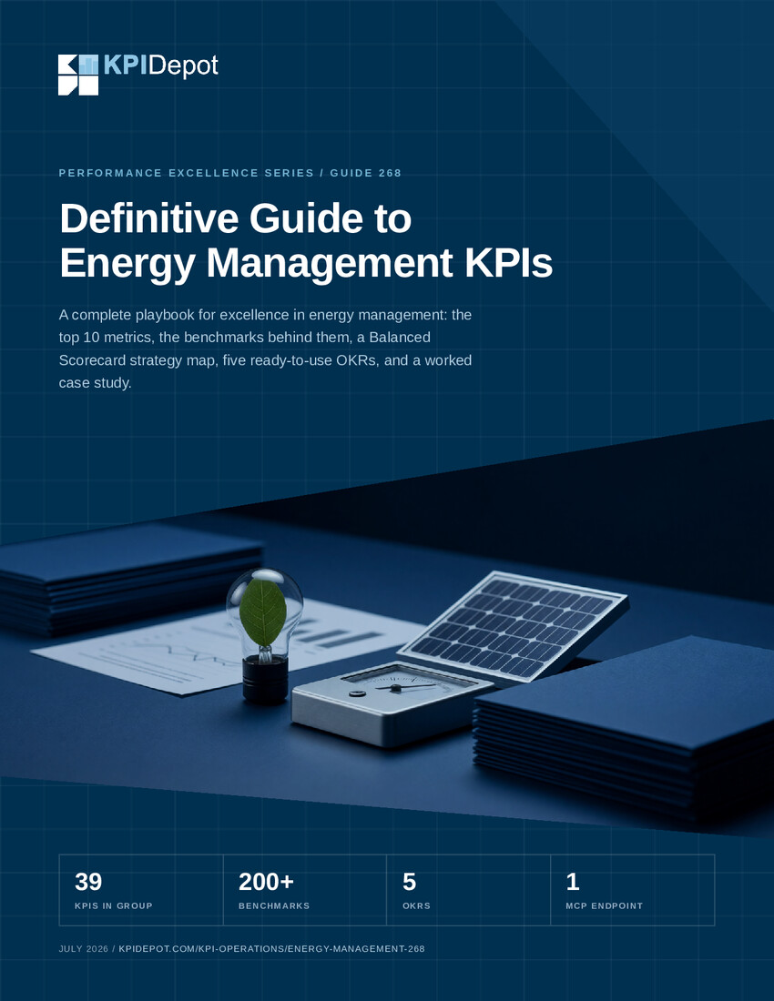 Definitive Guide to Energy Management KPIs cover