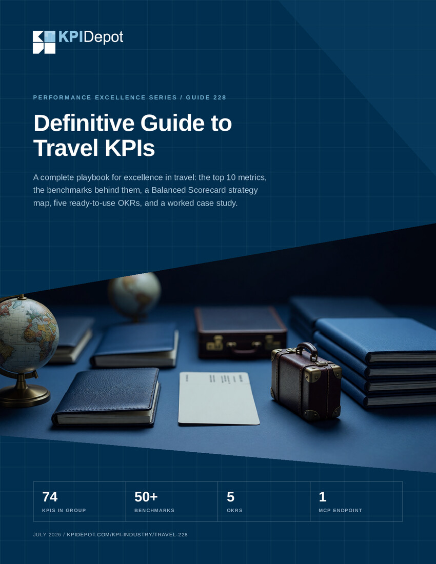 Definitive Guide to Travel KPIs cover