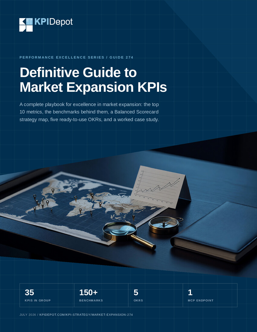 Definitive Guide to Market Expansion KPIs cover