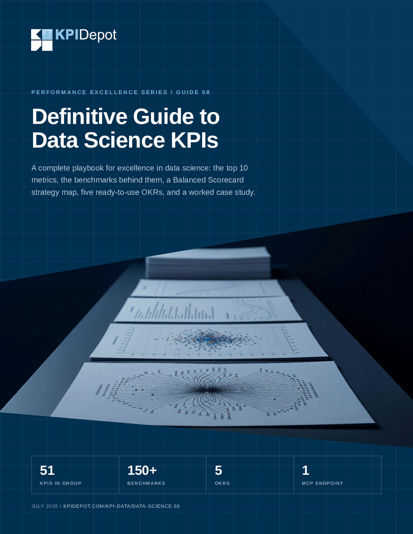 Definitive Guide to Data Science KPIs cover