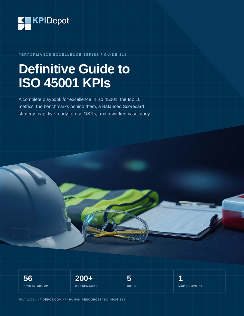 Definitive Guide to ISO 45001 KPIs cover