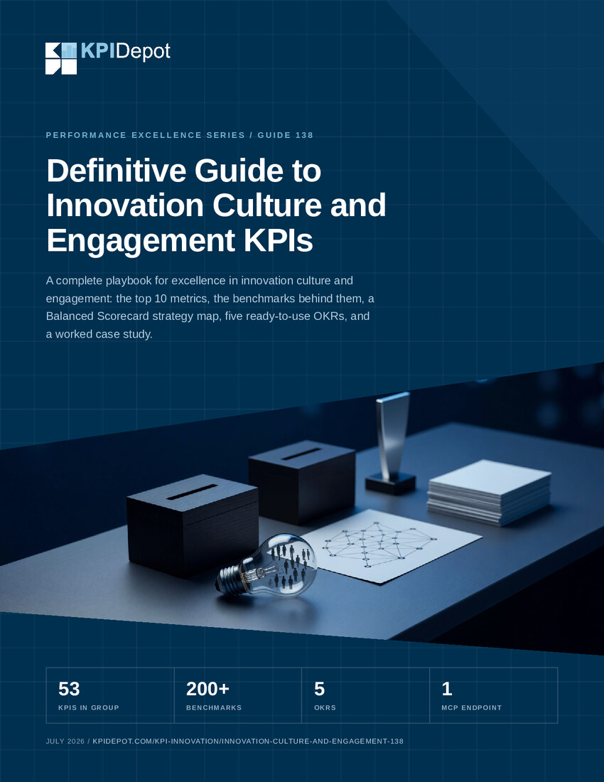 Definitive Guide to Innovation Culture and Engagement KPIs cover