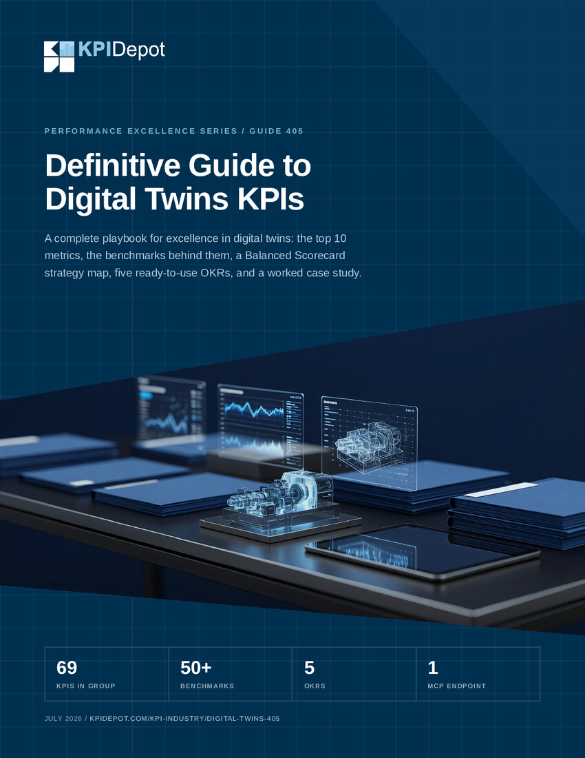 Definitive Guide to Digital Twins KPIs cover