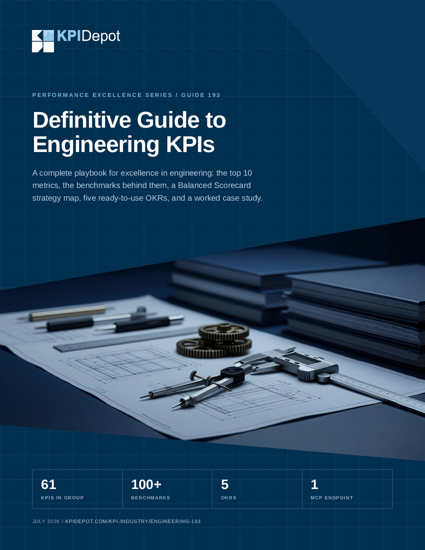 Definitive Guide to Engineering KPIs cover