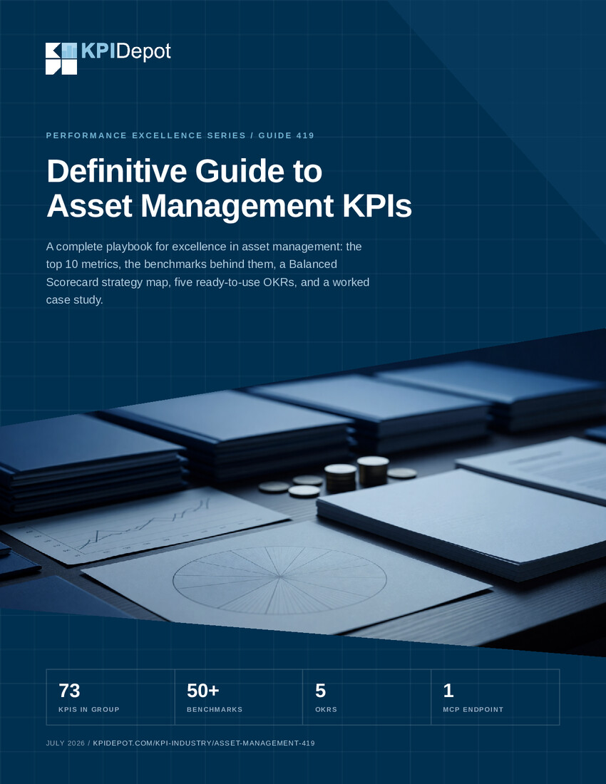 Definitive Guide to Asset Management KPIs cover
