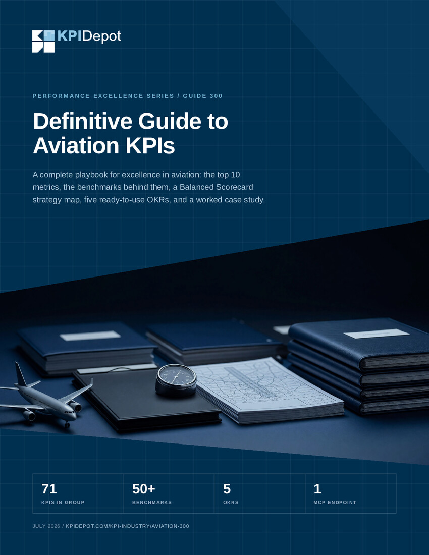 Definitive Guide to Aviation KPIs cover