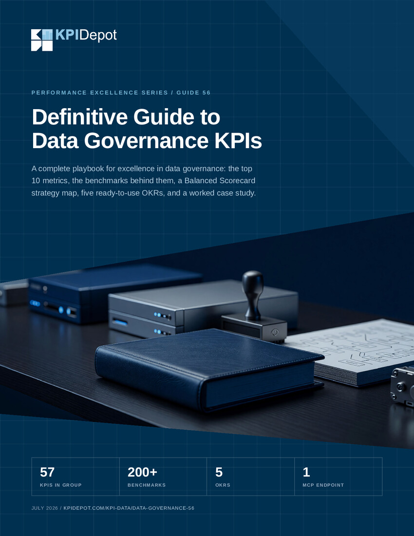 Definitive Guide to Data Governance KPIs cover